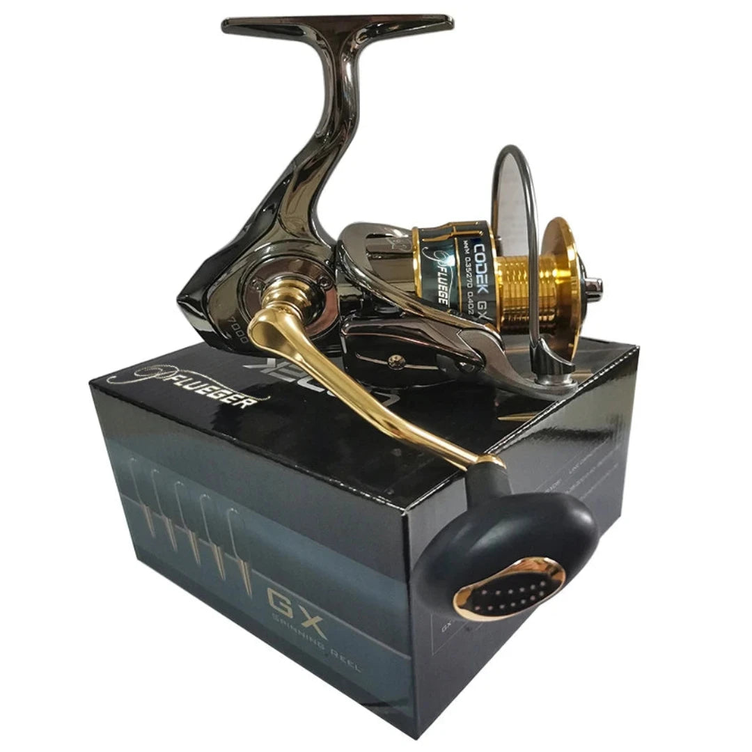 Molinete de Pesca Geração 2024 Alta Velocidade 25Kg Drag