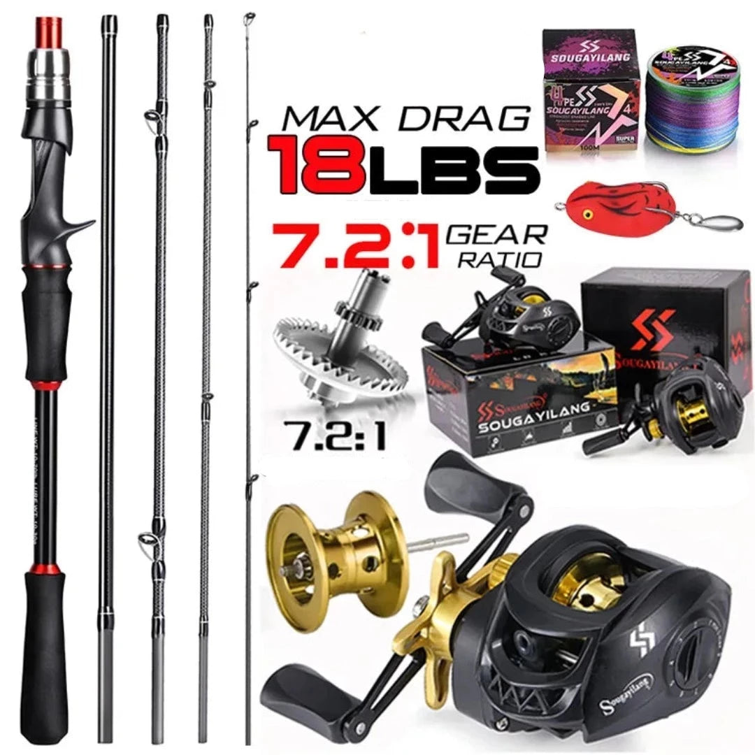 Kit de Pesca Profissional FisherMan