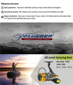 Molinete de Pesca Geração 2024 Alta Velocidade 25Kg Drag