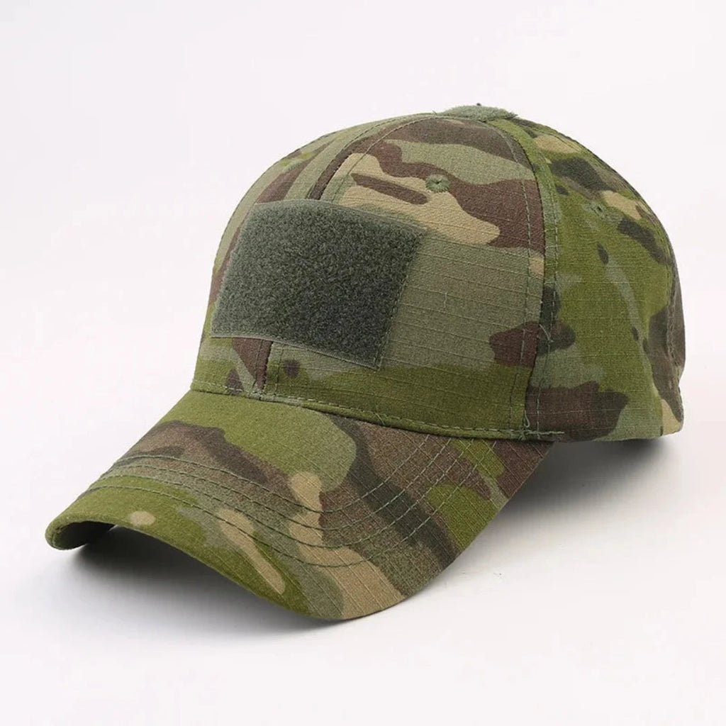 Boné Tático Militar Camuflado 100% Ajustável