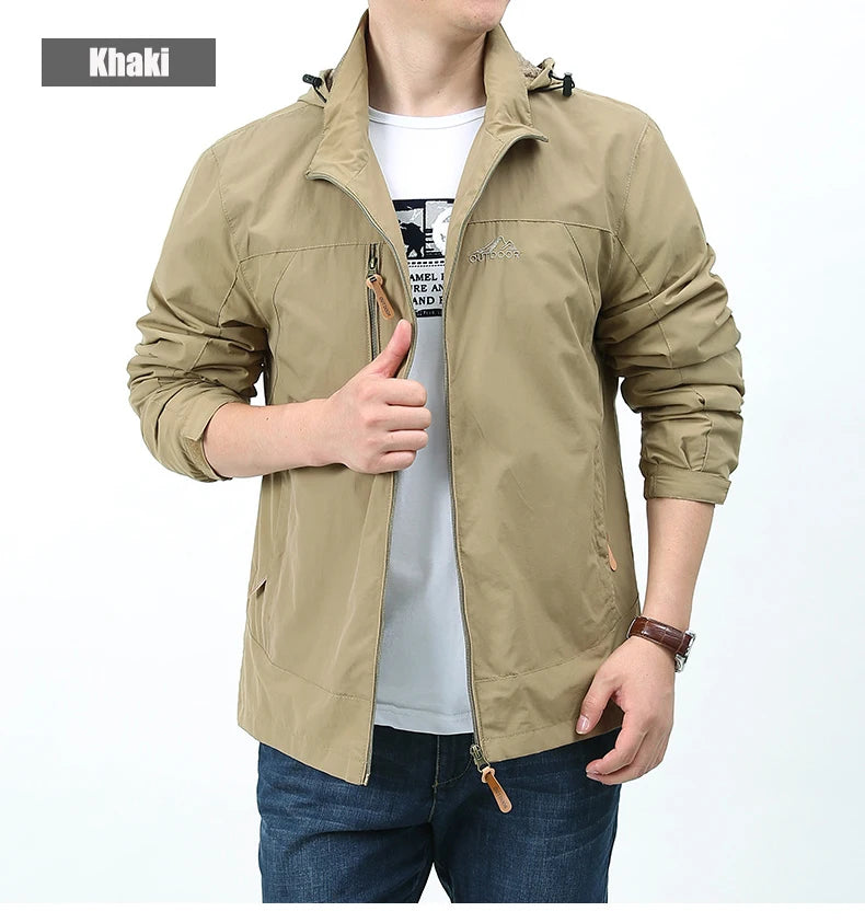 JAQUETA MILITAR OUTDOOR IMPERMEÁVEL MASCULINA