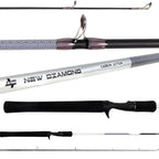 Vara P/ Carretilha Albatroz New Diamond Carb. - Lançamento