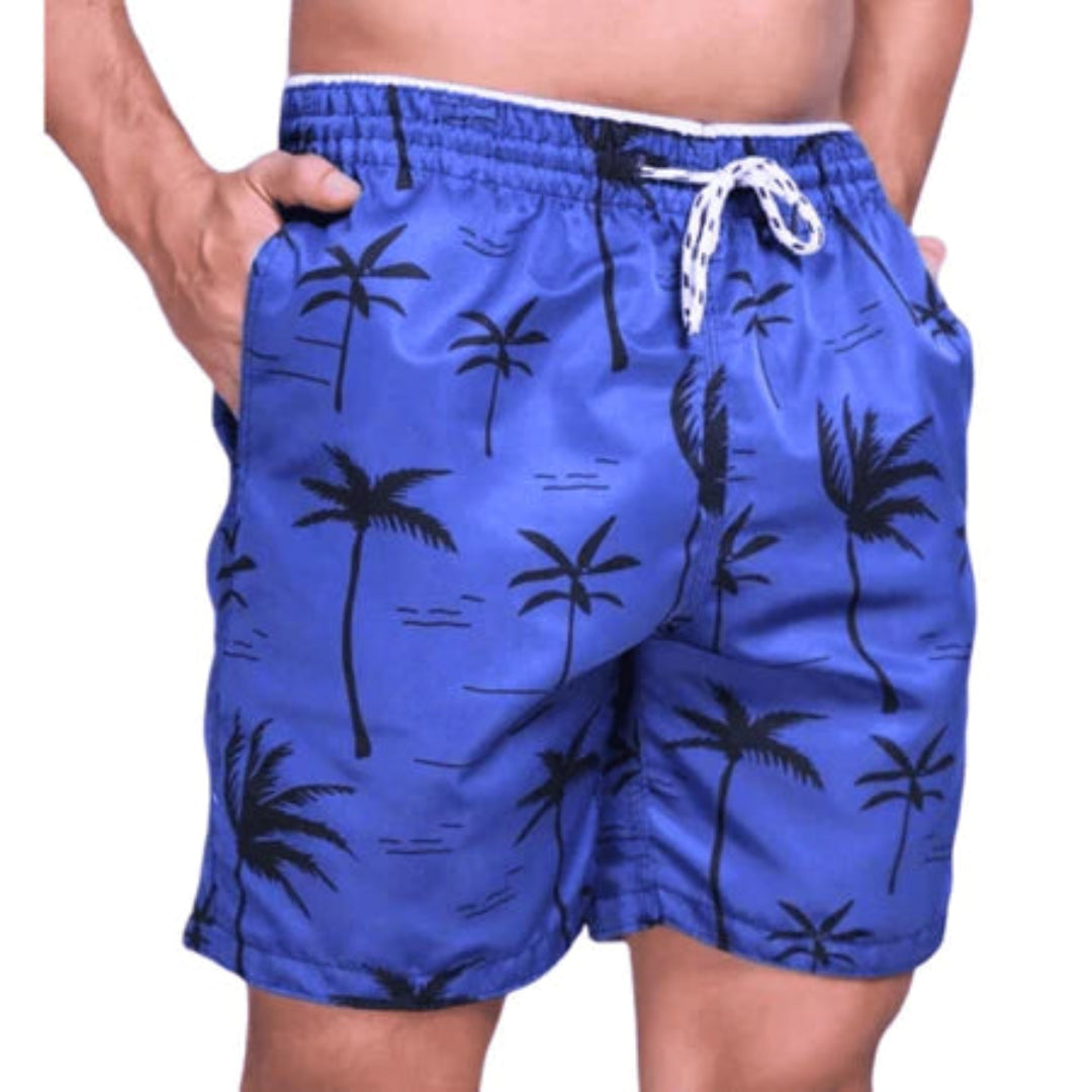 KIT 3 Short Tactel Grosso Masculino Mauricinho Adulto Surf Praia Piscina Secagem Rápida Academia Bermuda Verão