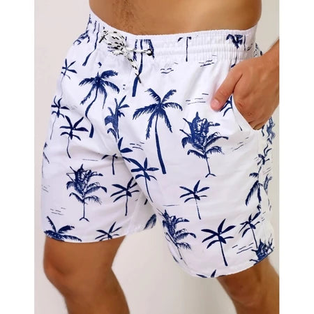 Shorts Bermuda Masculino Moda Praia Bermuda Mauricinho  Verão 2025 Tectel