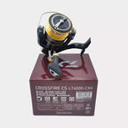 Molinete Daiwa Crossfire CS com Recolhimento 6.2:1 (260 e 295g Peso) de 10 à 12kg Arrasto