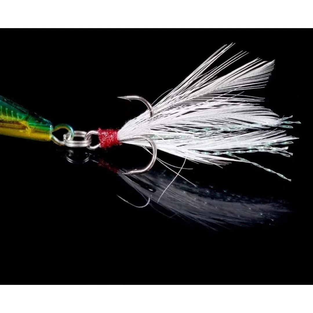 Kit 10 Isca Artificial para Pesca Tucunaré Robalo Dourado