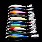 Kit 10 Isca Artificial para Pesca Tucunaré Robalo Dourado