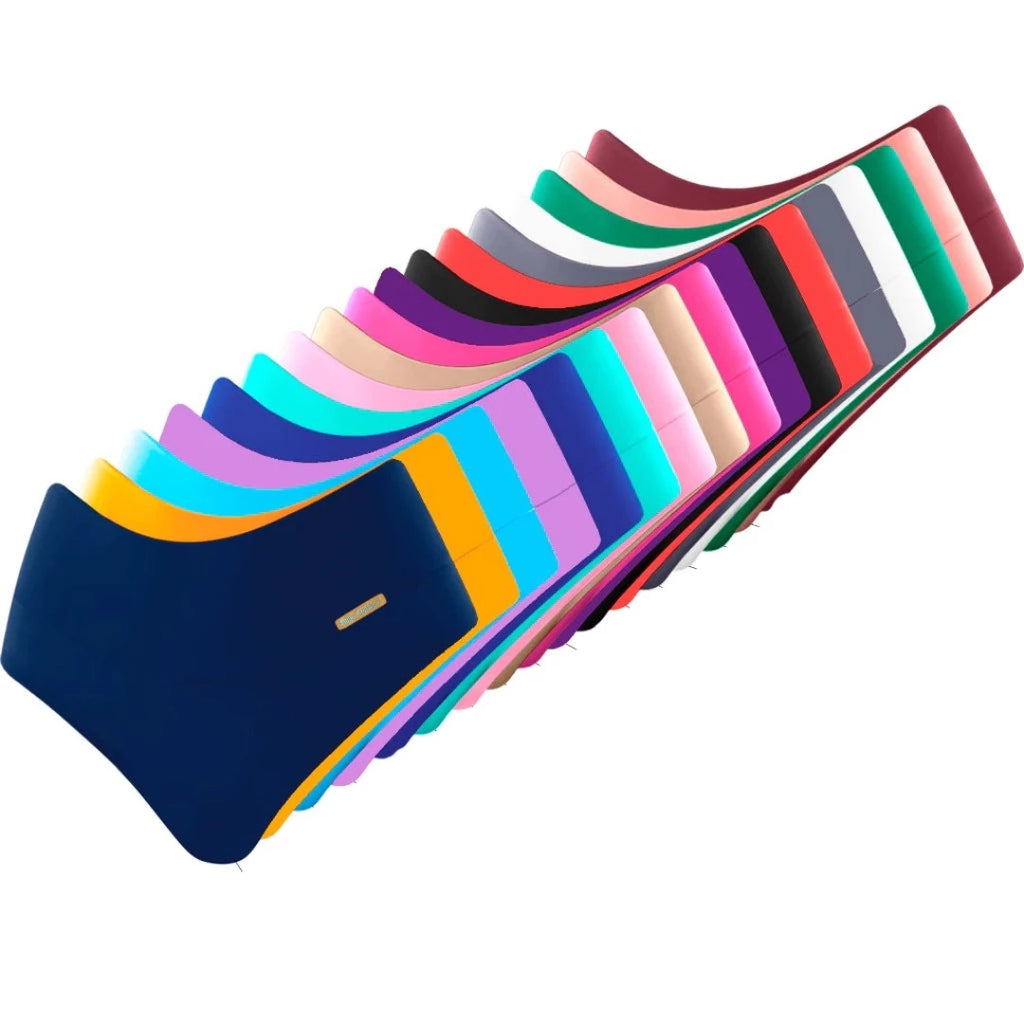 Kit 5 Calcinhas Cós Alto FashionGirl