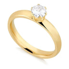 Par De Aliança Casamento e Anel Solitário Para Noivado Chanfrada Fina 4mm