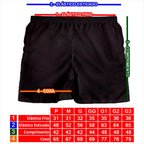 (COMPRE 3 LEVE 4) Bermudas Tactel 100% Ajustável para Academia