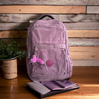 Mochila Escolar Infantil Kipling + Chaveiro Personalizado