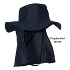 Chapéu Pescador Australiano Proteção Nuca Pescoço