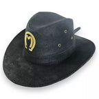 Chapéu Country Cowboy Preto Mangalarga Masculino Feminino Rodeio Festa