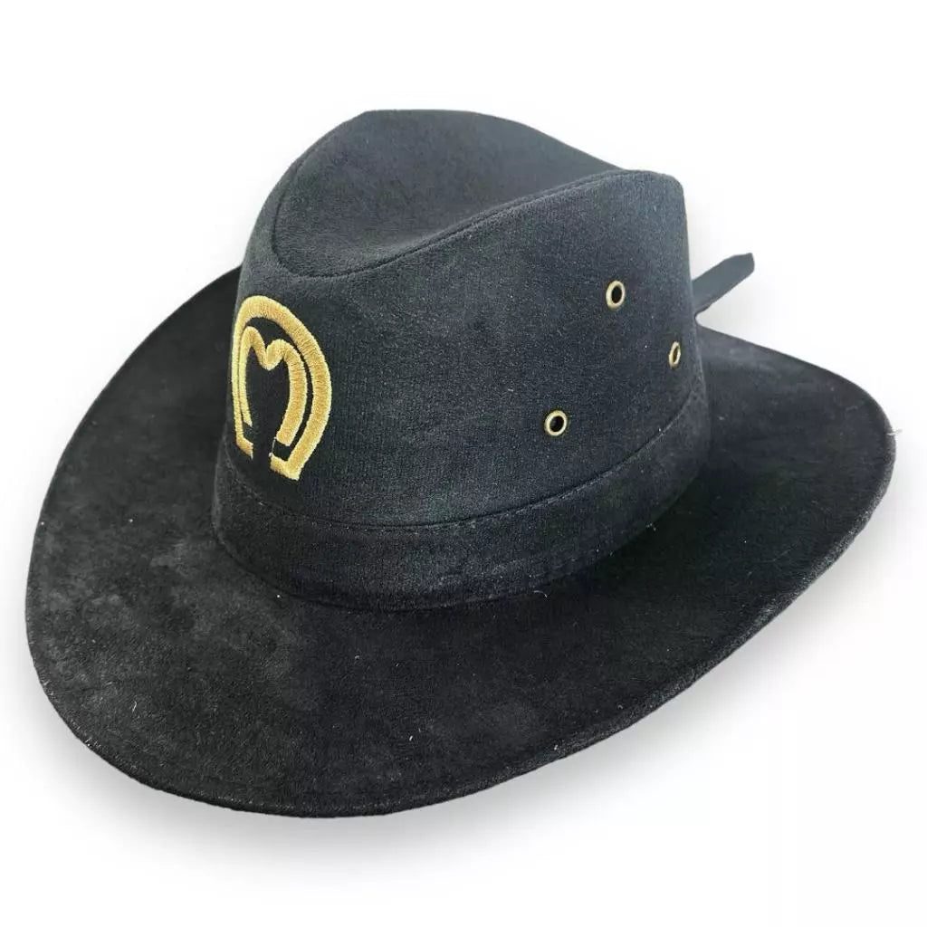 Chapéu Country Cowboy Preto Mangalarga Masculino Feminino Rodeio Festa