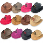 Chapéu Country Cowboy Preto Mangalarga Masculino Feminino Rodeio Festa