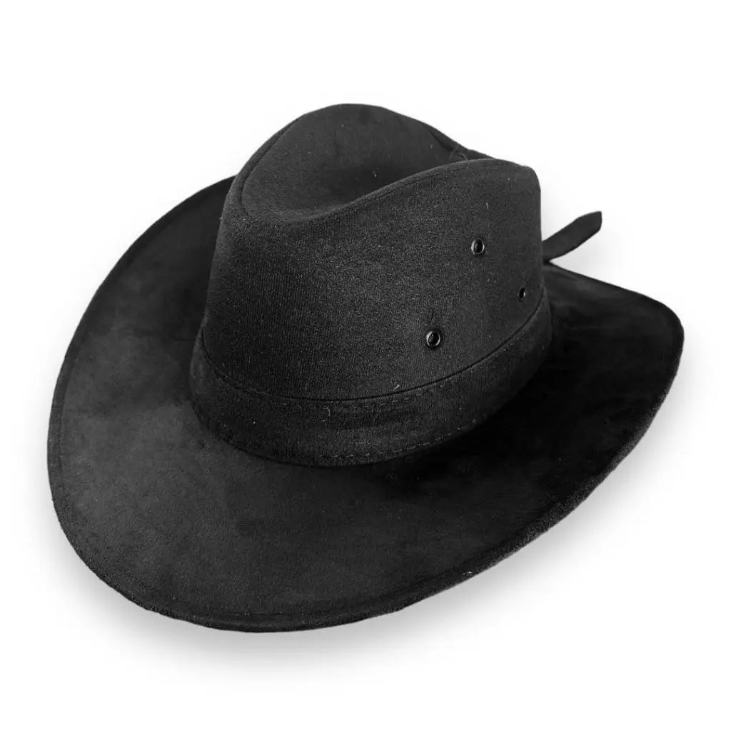 Chapéu Country Cowboy Preto Mangalarga Masculino Feminino Rodeio Festa