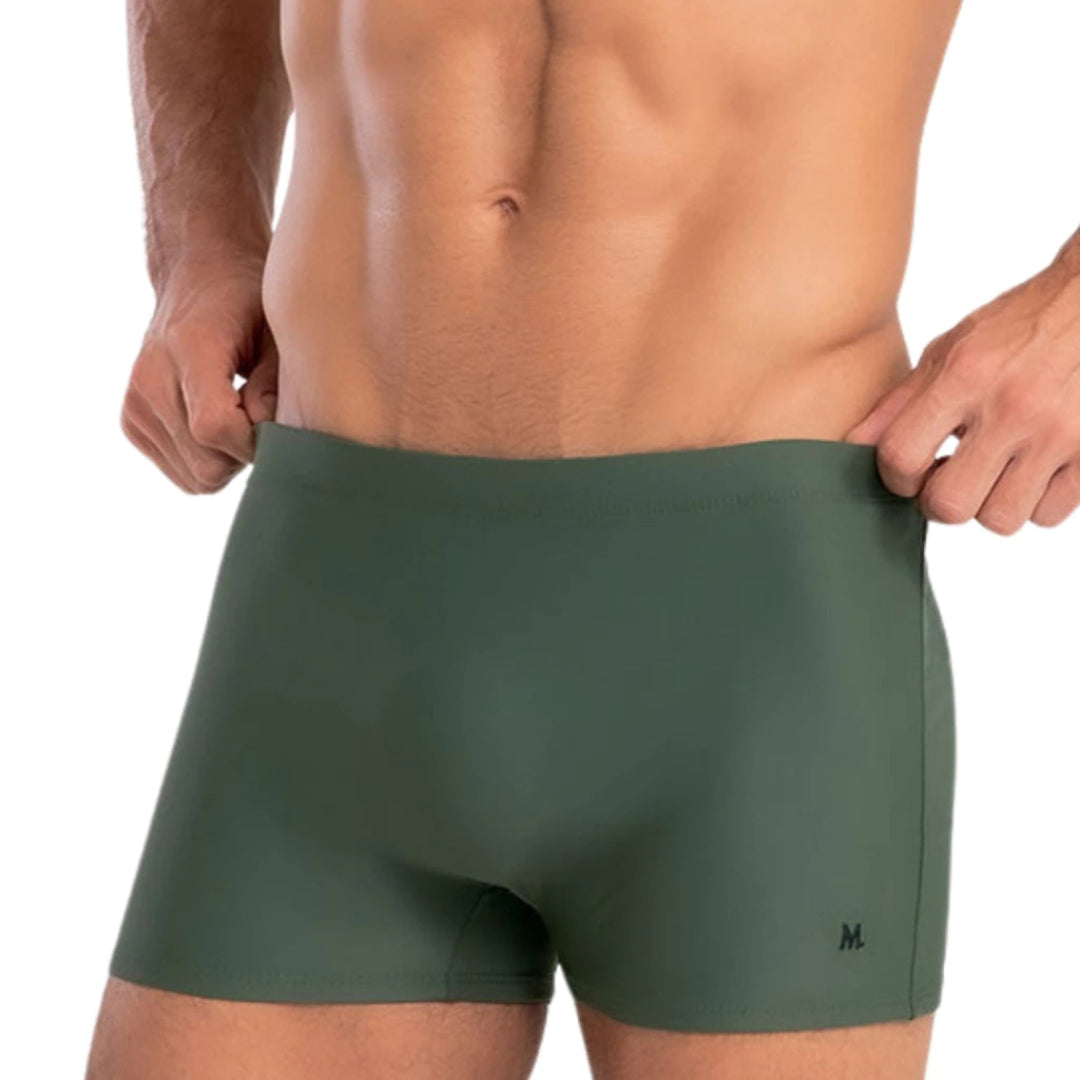 Sunga Boxer Massh Lisa Forrada com Cordão de Regulagem Masculina Adulto Moda Praia FPS 50