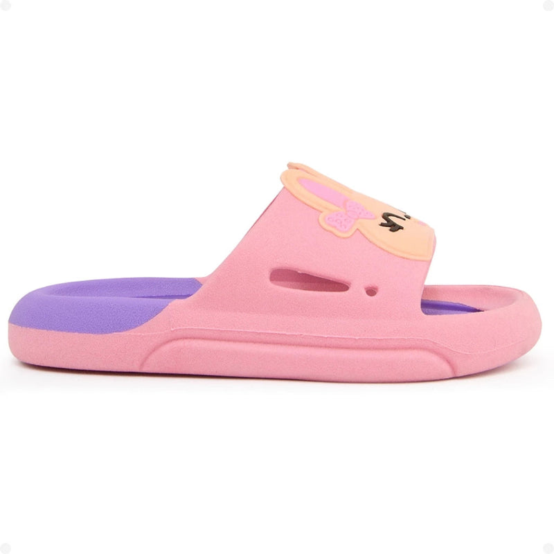 Sandália Chinelo Infantil Gatinha  Menina Leve Slide