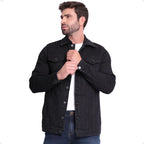 Jaqueta Jeans Sarja Masculina Fit