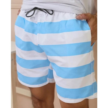 Shorts Bermuda Masculino Moda Praia Bermuda Mauricinho  Verão 2025 Tectel