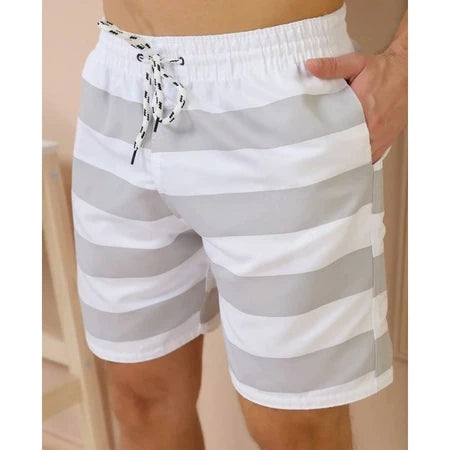 Shorts Bermuda Masculino Moda Praia Bermuda Mauricinho  Verão 2025 Tectel