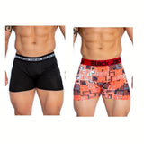 Kit 10 Cuecas Box Boxer BJ Microfibra Lisas ou Estampadas (PAGUE 7 E LEVE 10)