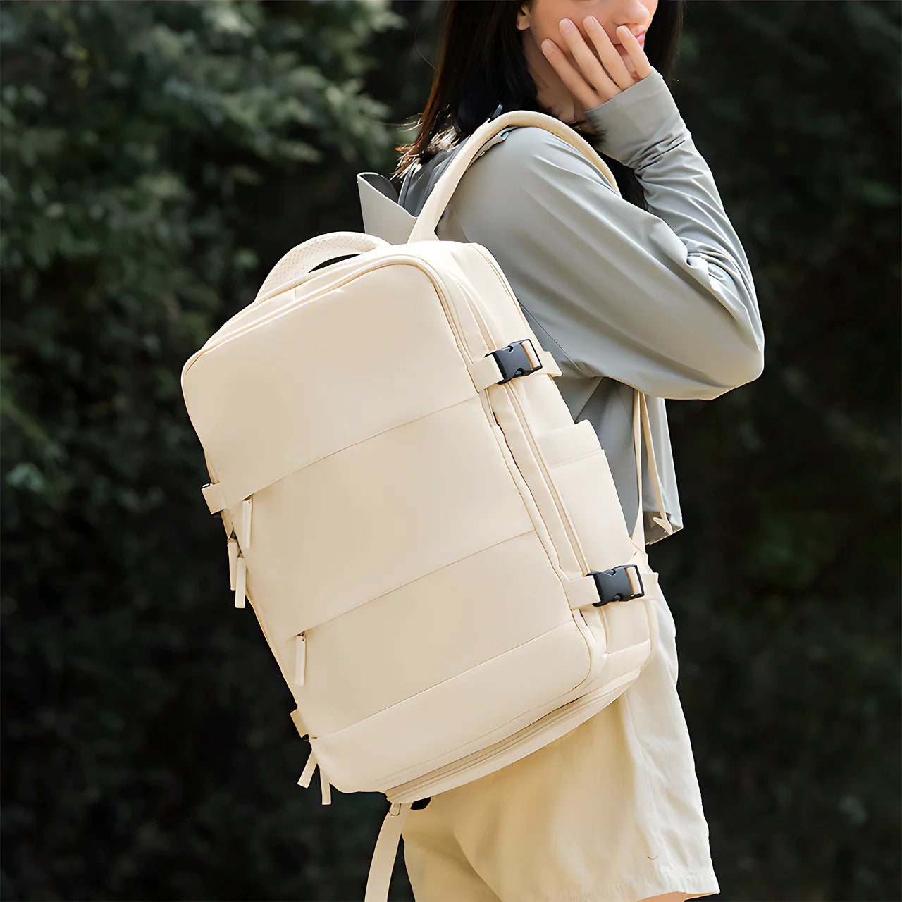 Mochila Moderna Bestravel - Impermeável para Viagem Trabalho  Faculdade