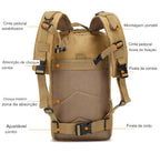 Mochila Tática Comander (ULTRA RESISTENTE)