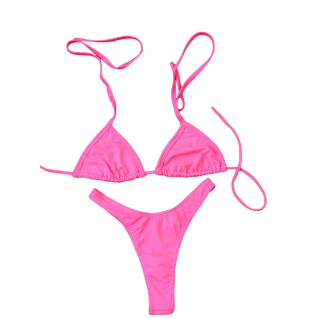 Biquíni Feminino Cortininha Asa Delta