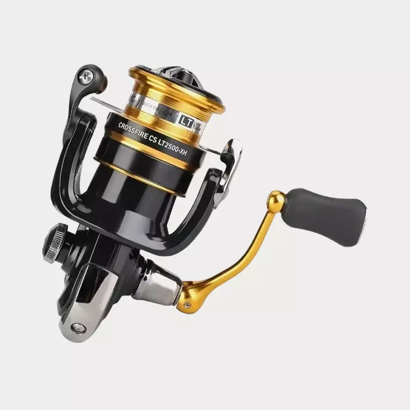 Molinete Daiwa Crossfire CS com Recolhimento 6.2:1 (260 e 295g Peso) de 10 à 12kg Arrasto