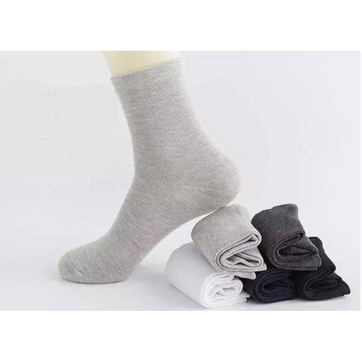 Kit 12 Pares de Meias Cano Alto - lojaidealgolden