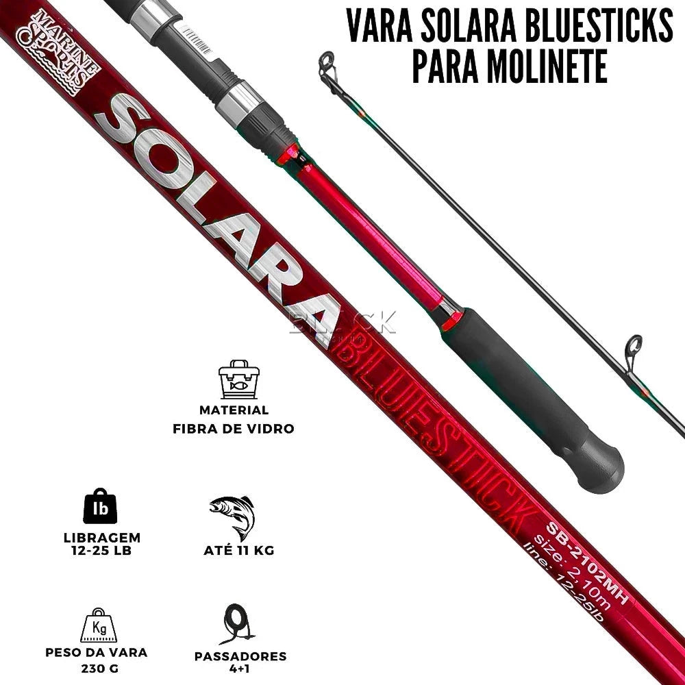 Vara para Molinete Marine Sports Solara 1,80 Metros