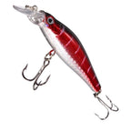 Kit 05 Iscas Artificiais 1/2 Meia Água de 8 cm e 6g Pesca Tucunaré Robalo Dourado Traíra Black Bass