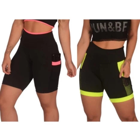 Kit Shorts Fitness para Academia