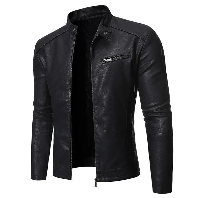 Jaqueta Masculina de Couro Exclusive