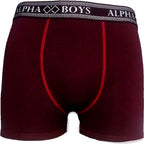Kit 5 Cuecas Box de Microfibra Alpha Boys Original (APENAS 1 KIT POR PESSOA) - lojaidealgolden
