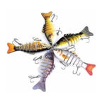 [COMPRE 4 E LEVE 5] Isca Artificial Articulada Lambari P Tucunaré + Estojo de Brinde