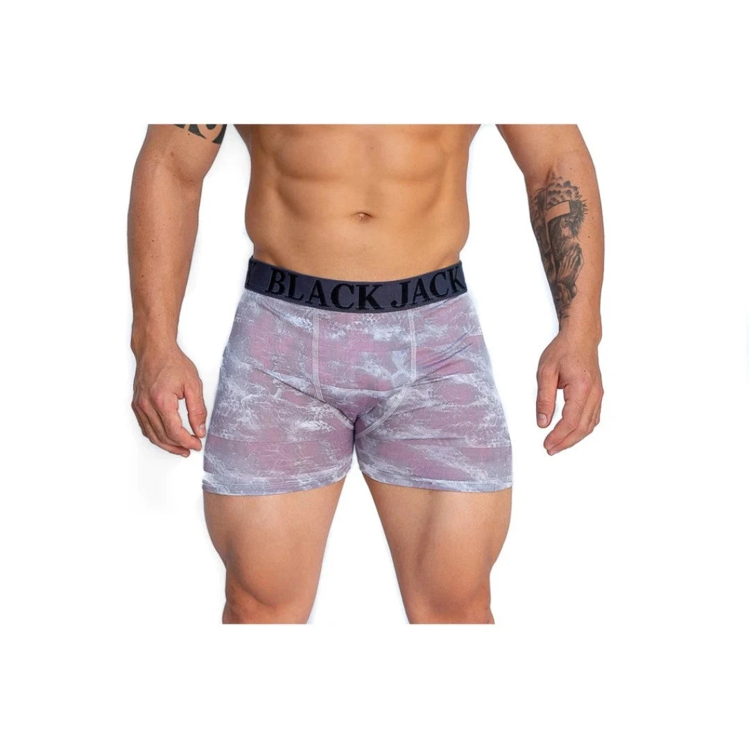 Kit 10 Cuecas Box Boxer BJ Microfibra Lisas ou Estampadas (PAGUE 7 E LEVE 10)