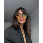 Óculos de Sol Feminino Jade + 2 Brindes Exclusivos (Case + Flanela)