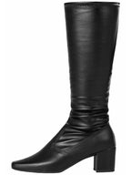 Bota Feminina Cano Médio FashionBlack