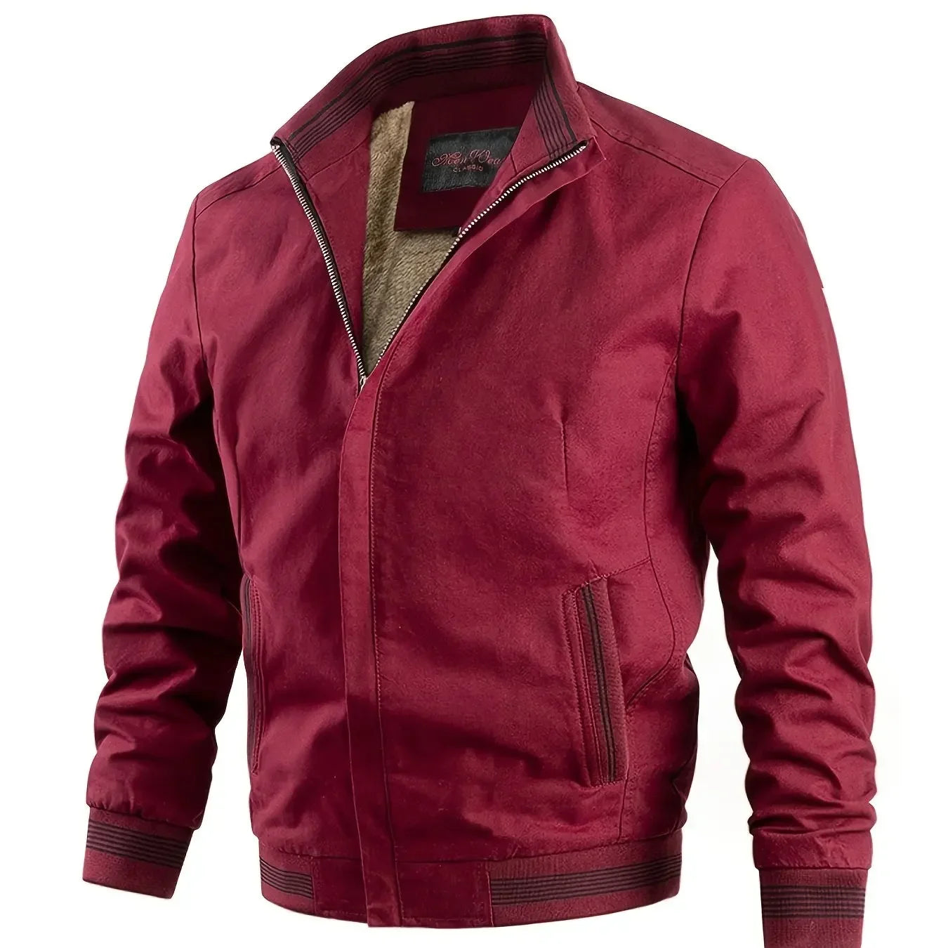 Jaqueta Casual Masculina Forrada 2025