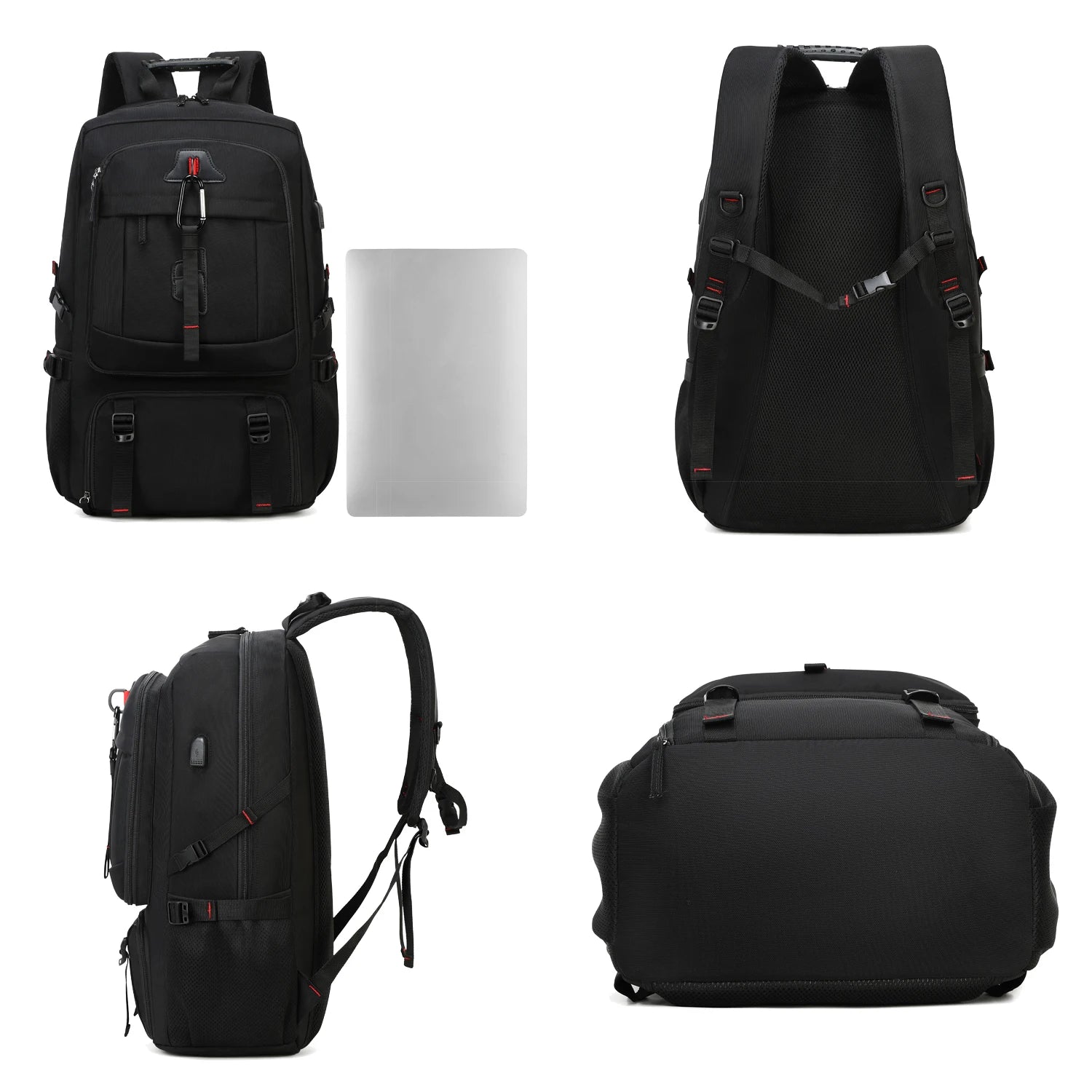 Mochila de Viagem 50L a Prova D'Água e Leve
