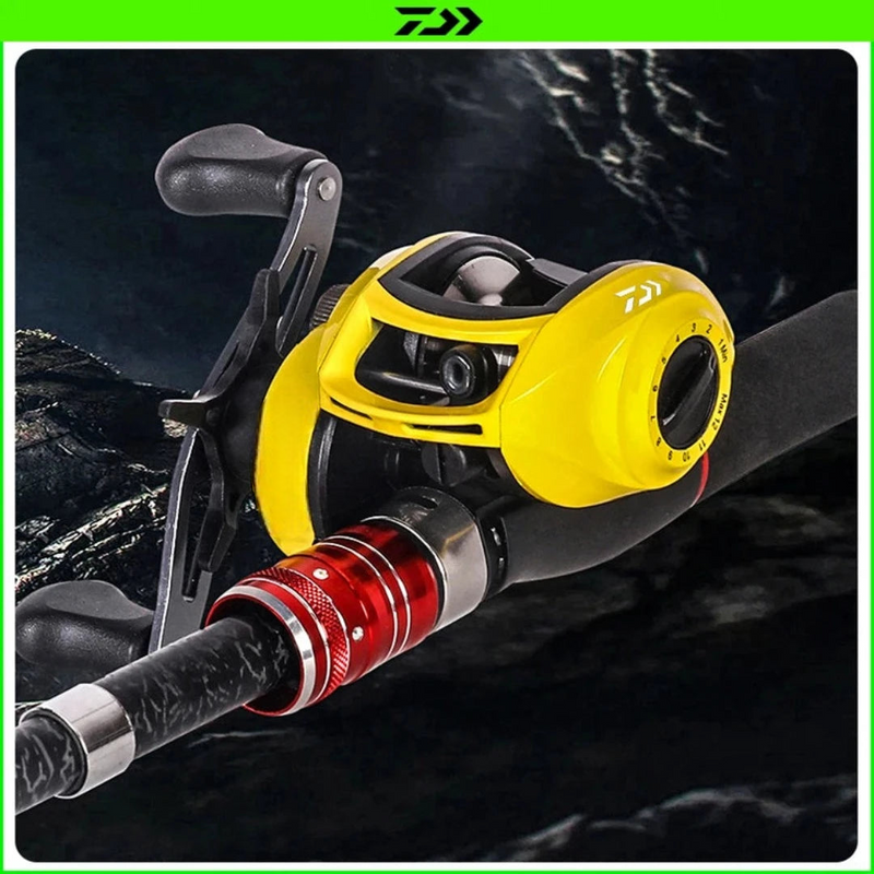 Carretilha Daiwa Ultra 18KG Drag 12+1 Rolamentos Anti-Cabeleira