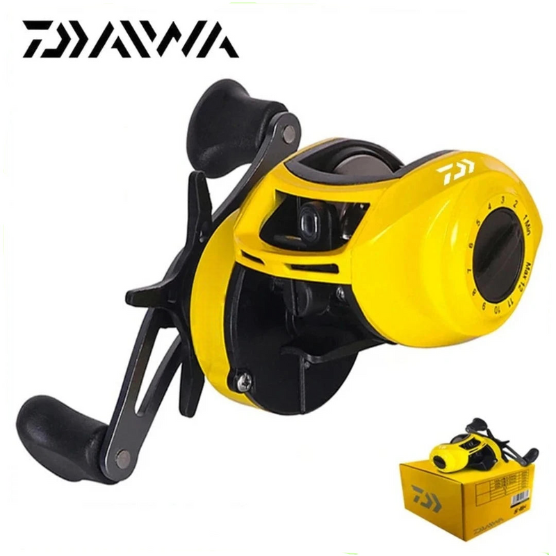 Carretilha Daiwa 18KG Drag 12+1 Rolamentos Anti-Cabeleira
