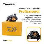 Carretilha de Pesca Daiwa 7.2:1 Anti Cabeleira + Linha de Pesca Mutlifilamento [OFERTA ESPECIAL DE NATAL]