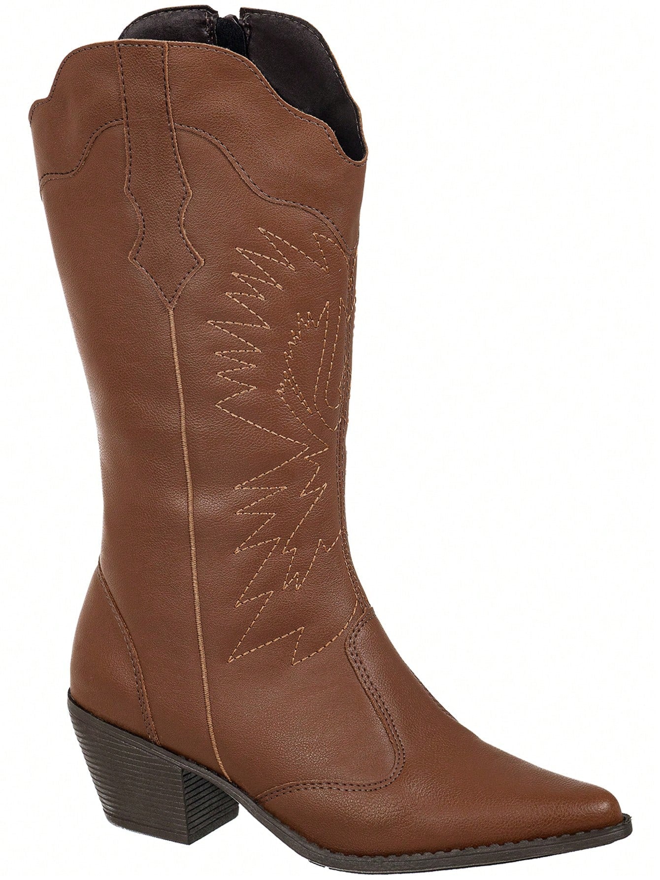 Bota Feminina Western Texana Country Rodeio Cano Alto