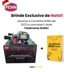 Carretilha PENN 15Kg Drag 18+1 Rolamentos Anti-Cabeleira + Brinde Exclusivo [OFERTA ESPECIAL DE NATAL]