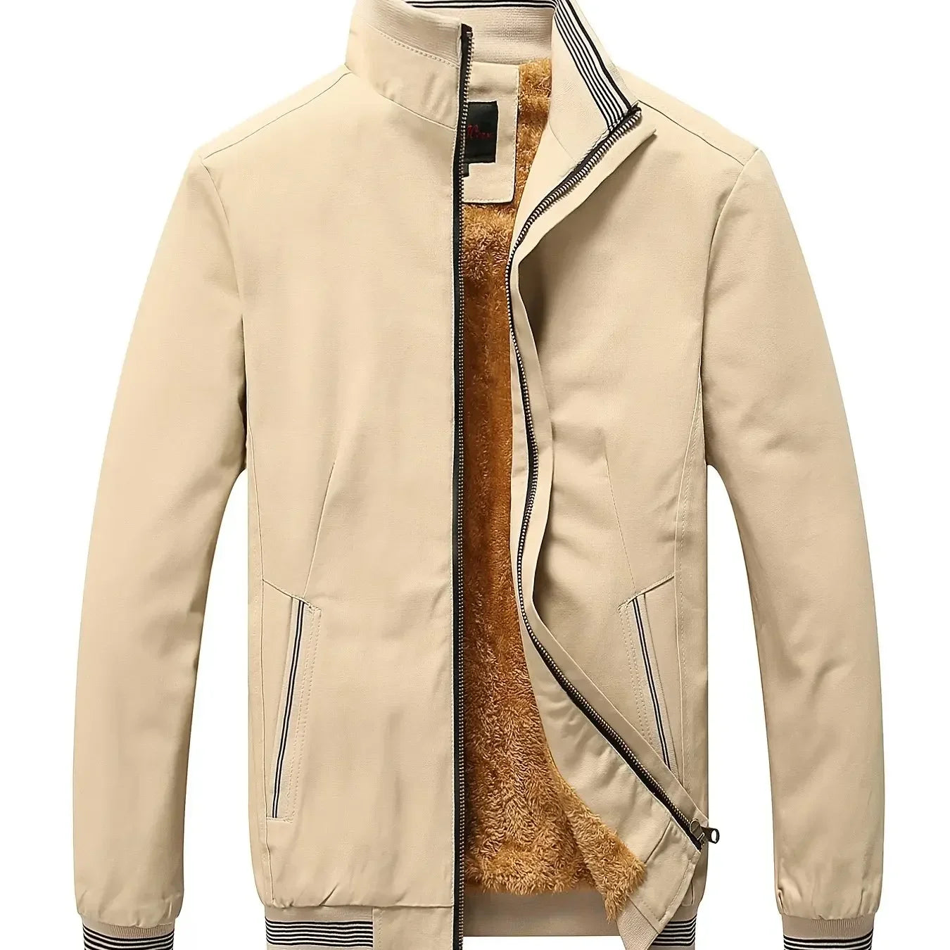 Jaqueta Casual Masculina Forrada 2025