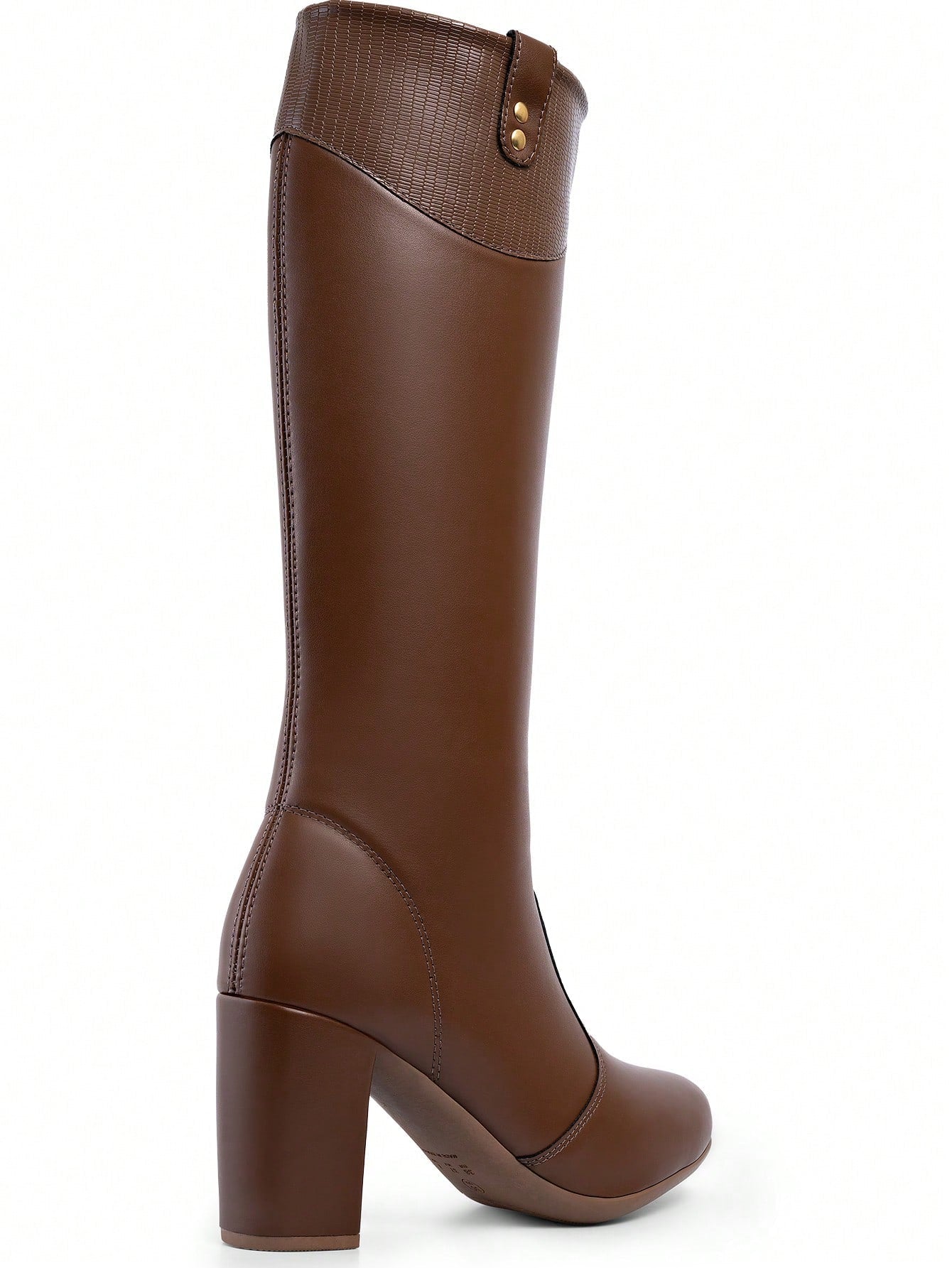 Bota Feminina de Couro  Cano Alto