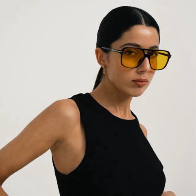 Óculos de Sol Feminino Jade + 2 Brindes Exclusivos (Case + Flanela)